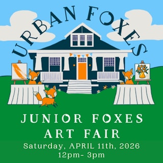 2023 JR Foxes Art Fair flyer