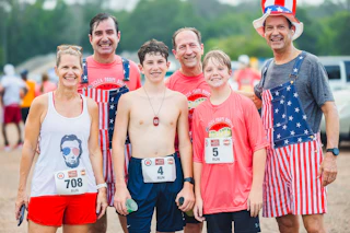 Watermelon Classic runners