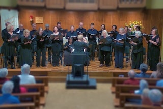 Jackson Choral Society singing