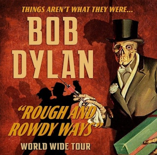 bob dylan tour graphic
