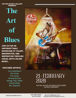Art of Blues event graphic