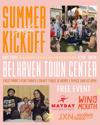 BTC Summer kickoff flyer