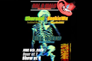 Charcoal event graphic