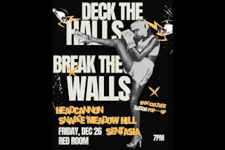 Deck the Halls event flyer