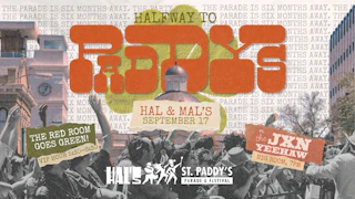 Halfway to Paddys event graphic