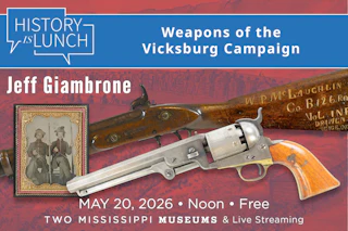 History is Lunch event graphic for Jeff Giambrone