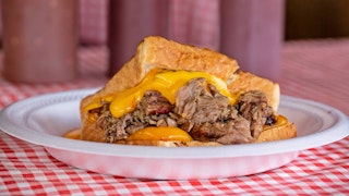 Hickory Pit brisket grilled cheese