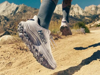 Hoka Trail shoe running