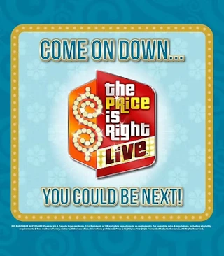 Price is Right event graphic