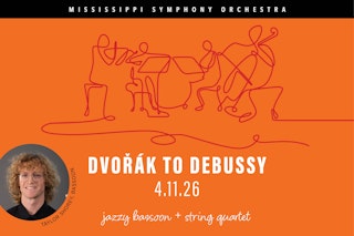 Debussy event flyer