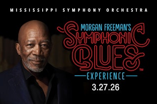 Morgan Freeman Symphonic concert flyer