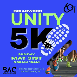 601 Unity 5k flyer