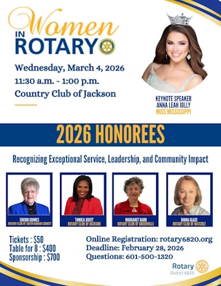 Women in Rotary Flyer 2026