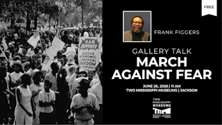 Gallery talk March Against Fear graphic