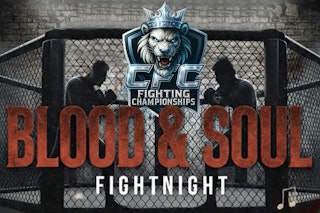 Blood and Soul fight night graphic