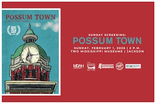 Possum Town film screening graphic